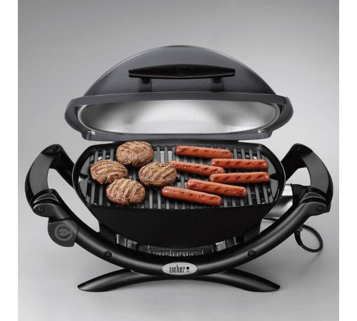 Гриль электрический Weber Q 1400, темно-серый