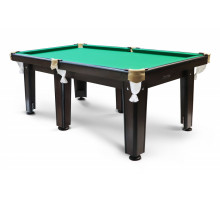 Кадет СБ 6 (Пул, №1, ДСП, Сукно "Euro Pro 50" ш1.98м Yellow green, Х/б сетка)