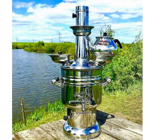 Самовар жаровой турецкий Sozenler 6 л