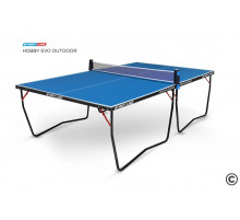 Стол теннисный Hobby EVO 4 Всепогодный Синий