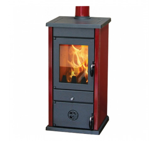 MBS Печь VESTA ECO DARK RED диаметр дымохода: 12