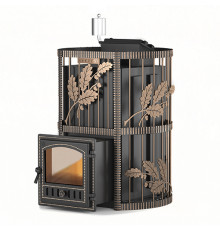 Печь для бани Эверест INOX 28 (280) Ковка (AISI 430) диаметр дымохода: 11